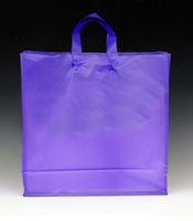 Colored Frosted Tote Bags