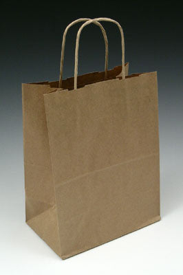 Paper Bags with Handles - Kraft