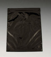 COLORED - Zip-top Reclosable Bags - BLACK