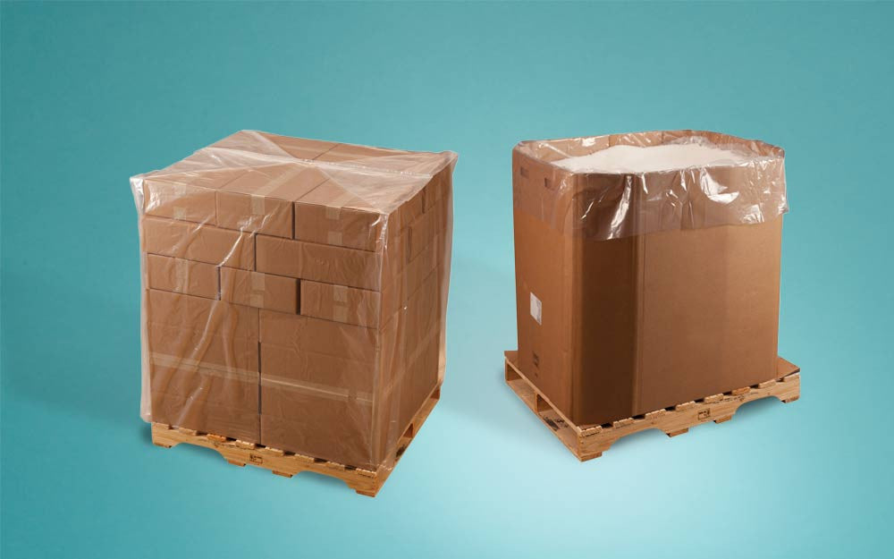 4 MIL Bin, Drum and Gaylord Liners / Pallet Top Covers — RKS Plastics Inc