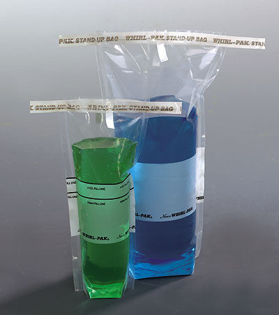 Sterile Sampling Bags with White Block