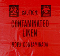 Contaminated Linens Trash Liners