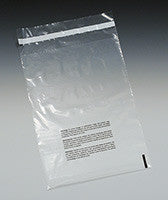 Resealable Clear Polyethylene Child Suffocation Bags